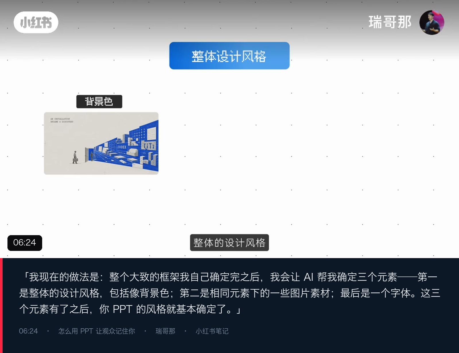 图 12|交给 AI 的三个元素:整体设计风格(背景色)、图片素材、字体