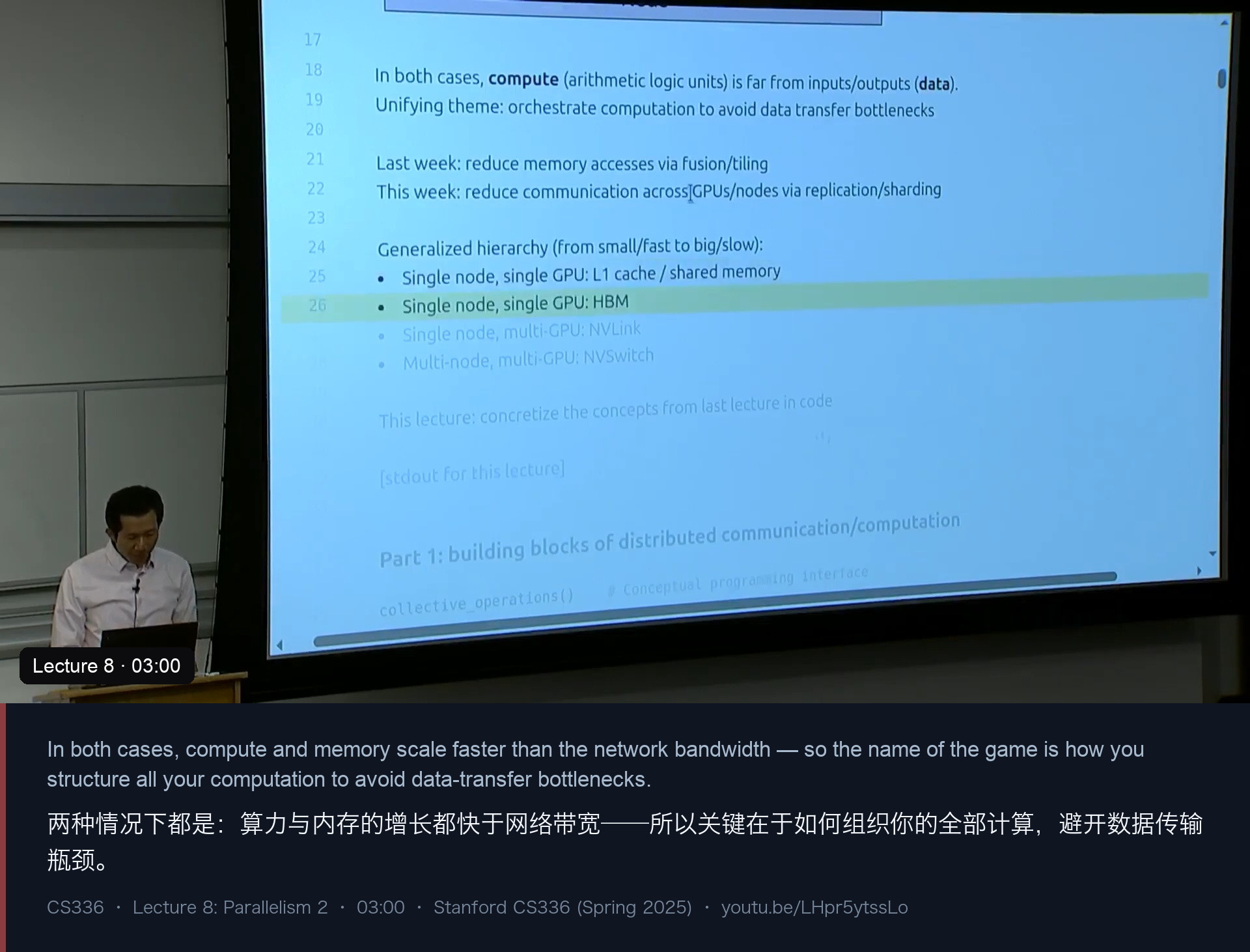 图 1｜算力与内存都比网络带宽涨得快——所以“怎么组织计算”才是主题