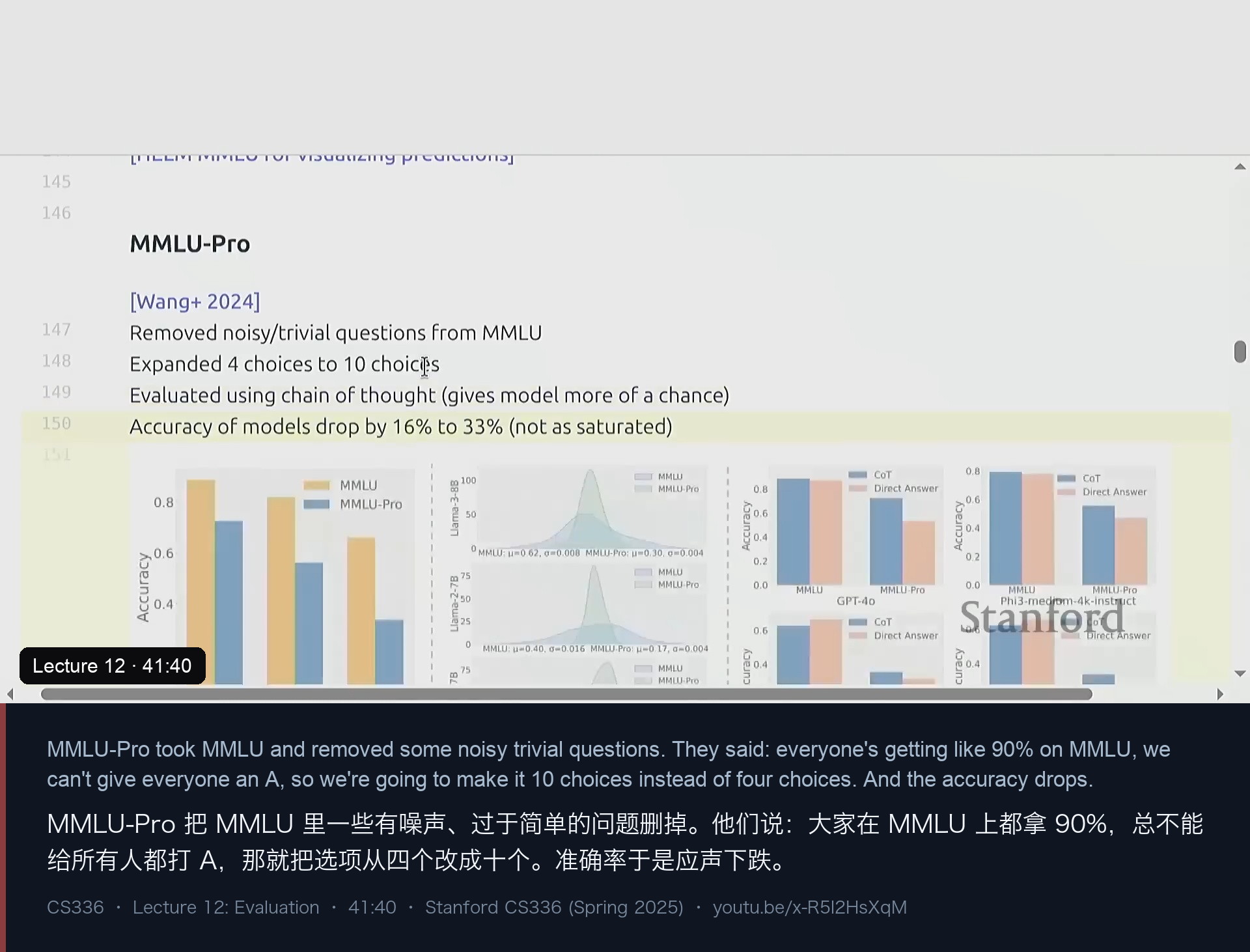 图 6｜MMLU-Pro：删噪声题、把选项从 4 个扩到 10 个，让分数重新有区分度